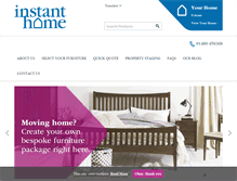 Tablet Screenshot of instanthome.co.uk